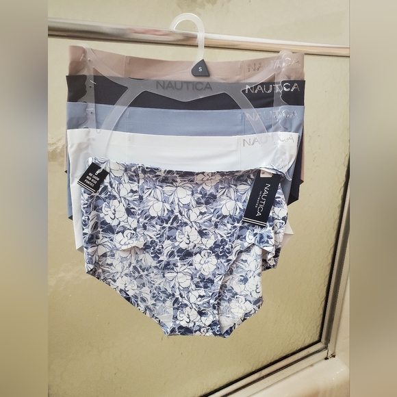 NWT Nautica Intimate No Show, Mid-rise Multicolored Panties. Small Size.5Pk; $45 - Picture 10 of 13